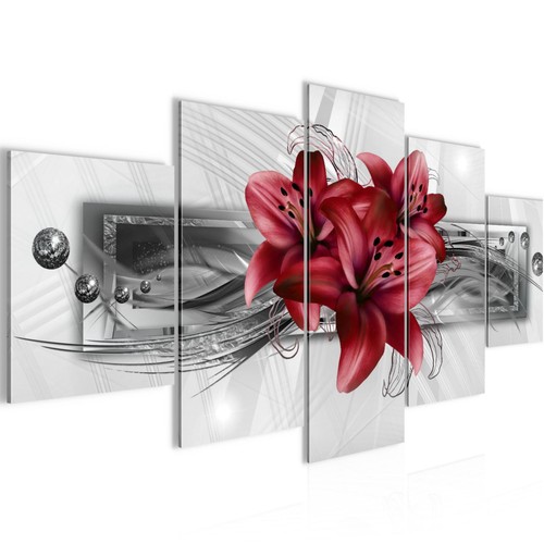 Wandbilder wohnzimmer blumen - wandbilder,
