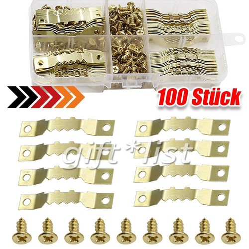 100x bildaufhänger aufhänger - bildaufhänger,