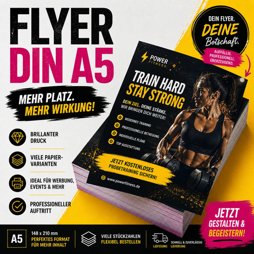 Flyer din drucken - din, |