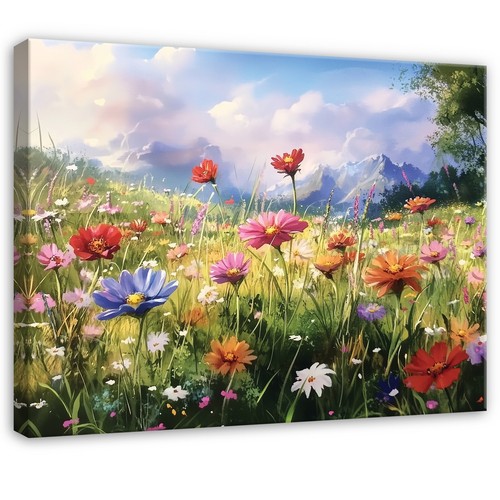 Leinwand bilder blumen - leinwand,
