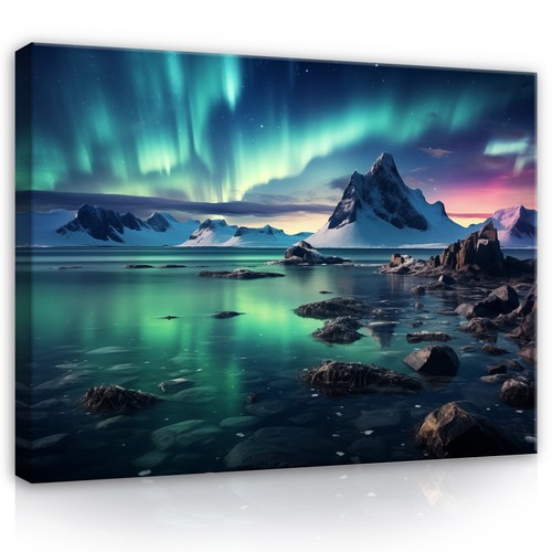 Leinwand bilder polarlicht - bilder,
