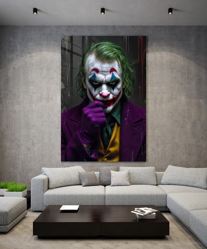 Wandbild kunst joker in - wandbild,,
