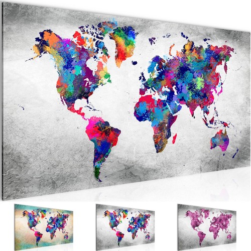 Wandbild weltkarte bilder - weltkarte, xxl