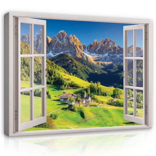 Fensterblick berge natur - fensterblick,