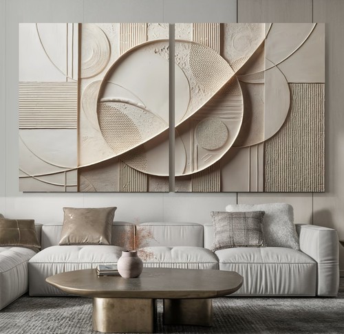 Leinwand bild set abstrakte - bild,