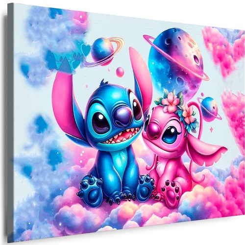 Leinwandbilder cartoons stitch - leinwandbilder,