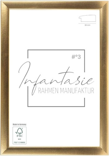 Bilderrahmen gold 3 - gold, 'n°3'