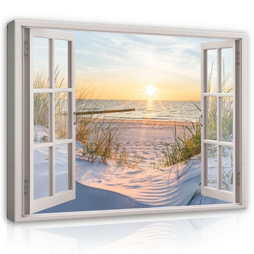 Fensterblick meer strand - fensterblick,