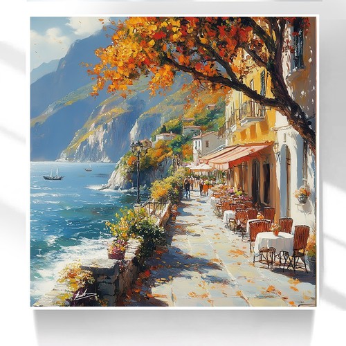 Leinwand bild meer - leinwand,