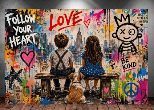 Leinwand bild xxl abstrakt - bild,